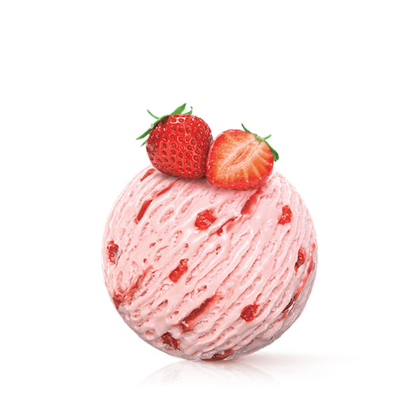 Μίγμα Σκληρού Παγωτού Φράουλα
